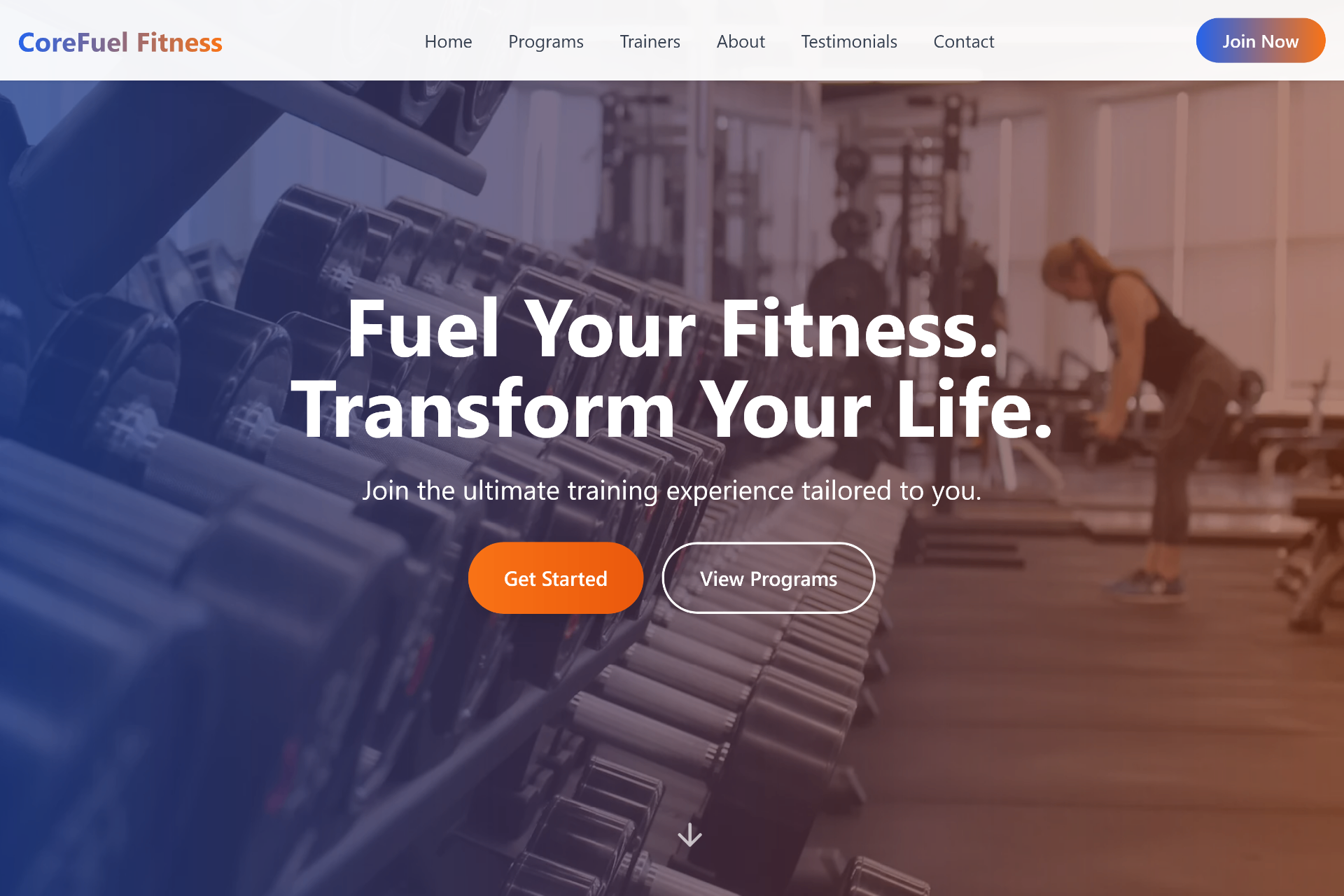 CoreFuel Fitness - Fitness Company