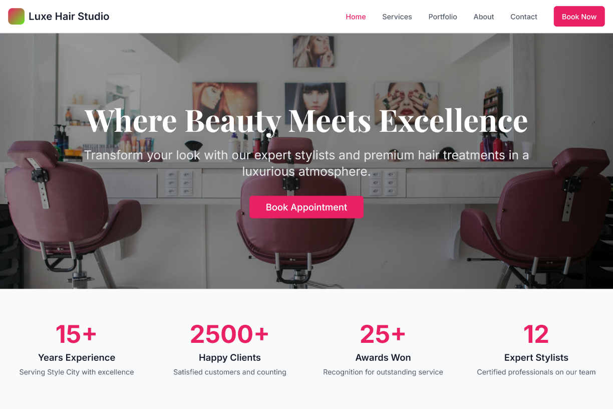 Luxe Hair Studio - Hair Salon