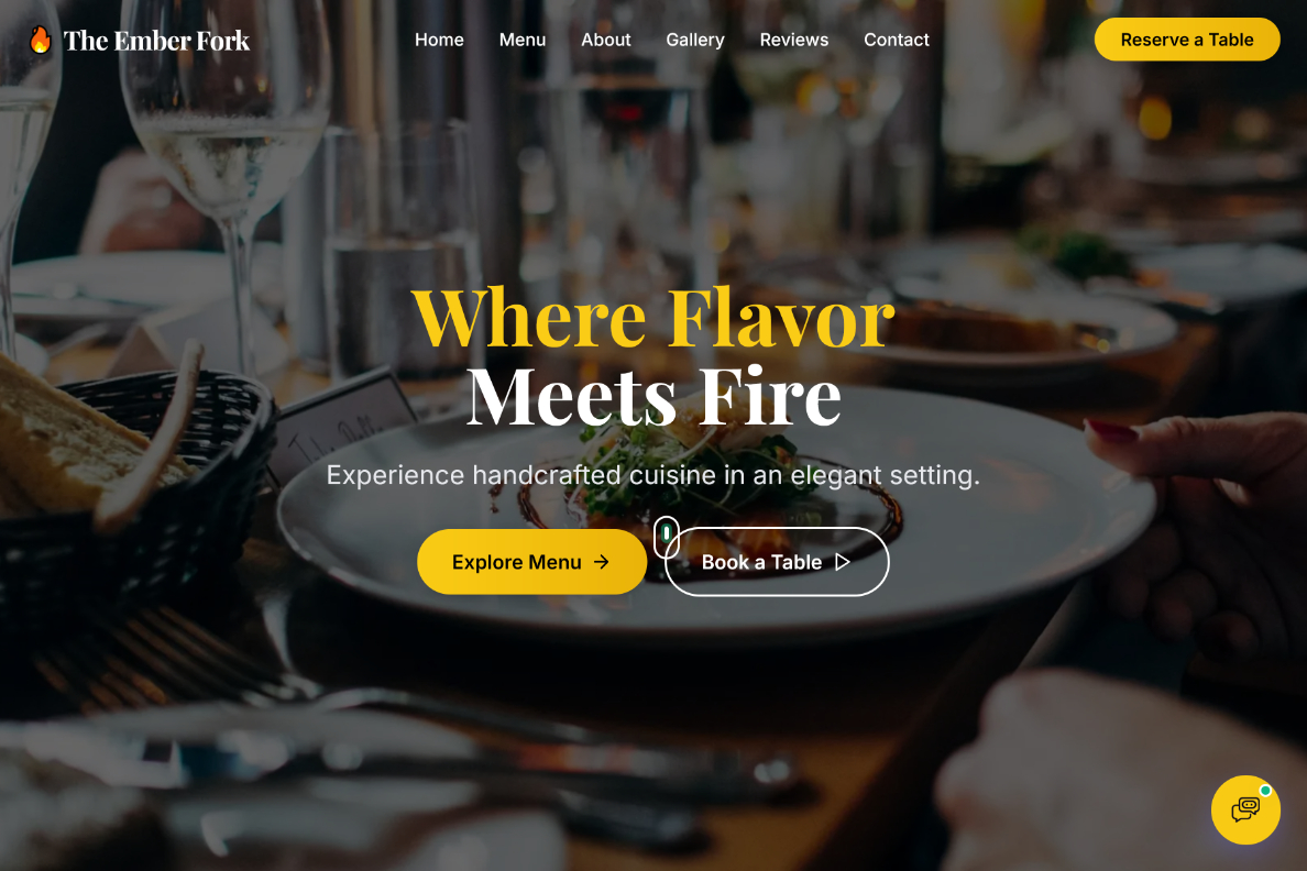 The Ember Fork - Restaurant